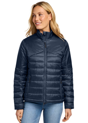 Eddie Bauer® Women's Quilted Jacket EB511 - River Blue Navy | Eddie Bauer