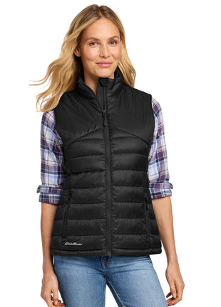 Eddie Bauer® Women's Quilted Vest EB513 - Deep Black | Eddie Bauer