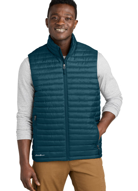Eddie Bauer® Packable Quilted Vest EB516 - Adriatic Blue | Eddie Bauer