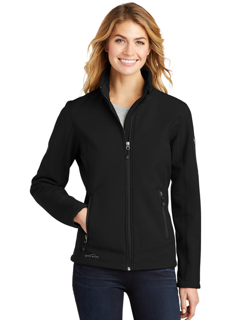 Eddie Bauer® Women's Rugged Ripstop Soft Shell Jacket. EB535 - Black | Eddie Bauer