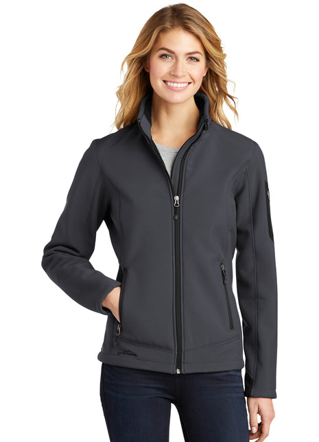 Eddie Bauer® Women's Rugged Ripstop Soft Shell Jacket. EB535 - Grey Steel | Eddie Bauer