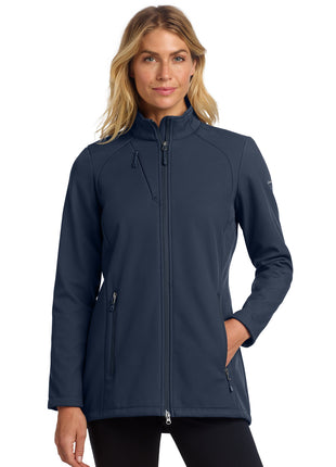 Eddie Bauer® Women's Stretch Soft Shell Jacket EB545 - River Blue Navy | Eddie Bauer