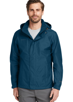 Eddie Bauer® Rain Jacket. EB550 - Deep Sea Blue/ Dark Adriatic | Eddie Bauer