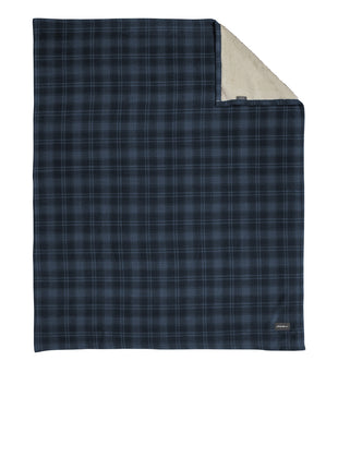Eddie Bauer® Woodland Blanket EB750 - River Blue Navy/ Bone | Eddie Bauer