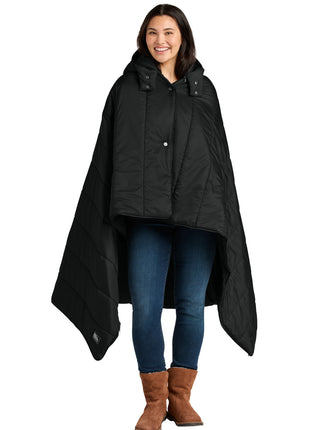 Eddie Bauer® Puffy Camp Poncho EB755 - Black | Eddie Bauer