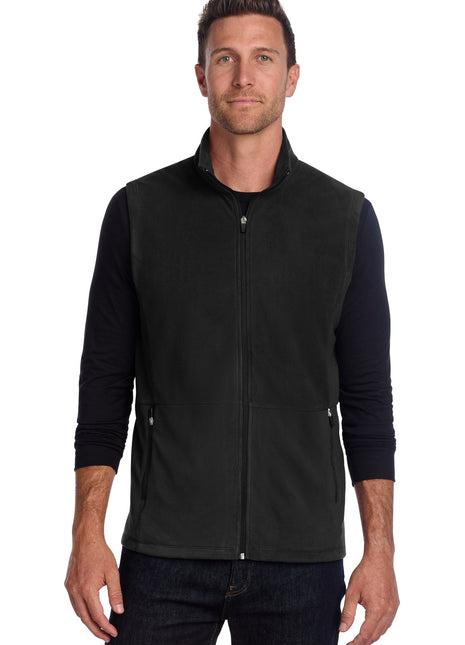 Port Authority® Accord Microfleece Vest F152 - Black | Port Authority