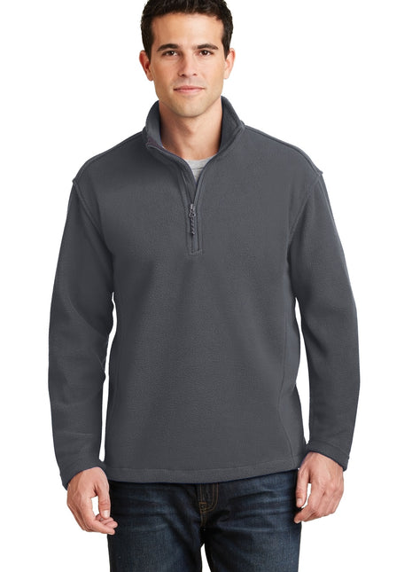 Port Authority® Value Fleece 1/4-Zip Pullover. F218 - Iron Grey | Port Authority