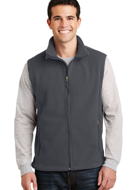 Port Authority® Value Fleece Vest. F219 - Iron Grey | Port Authority