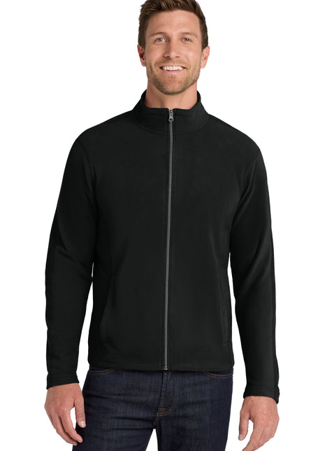 Port Authority® Microfleece Jacket. F223 - Black | Port Authority