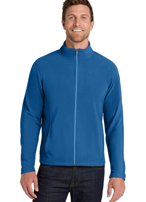 Port Authority® Microfleece Jacket. F223 - Light Royal | Port Authority