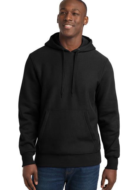 Sport-Tek® Super Heavyweight Pullover Hooded Sweatshirt.  F281 - Black | Sport-Tek