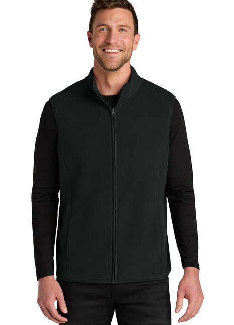 Port Authority® C-FREE® Fleece Vest F702 - Deep Black | Port Authority