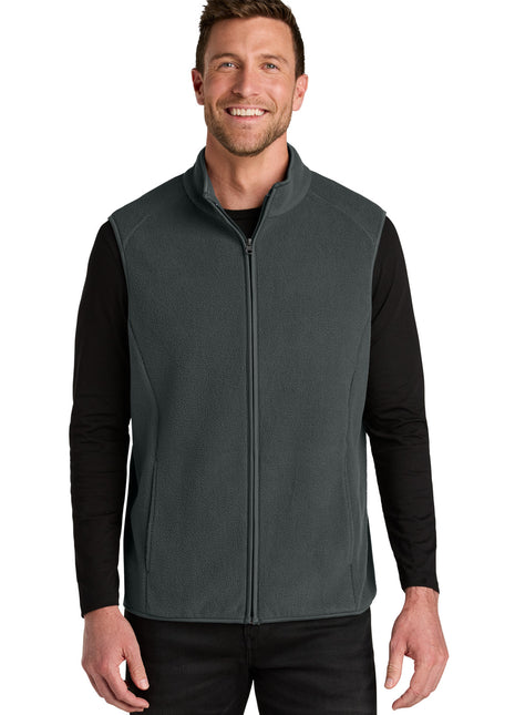 Port Authority® C-FREE® Fleece Vest F702 - Grey Steel | Port Authority