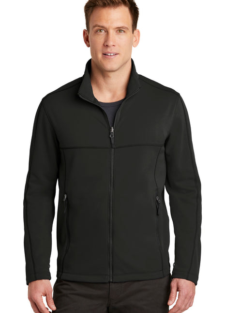 Port Authority ® Collective Smooth Fleece Jacket. F904 - Deep Black | Port Authority