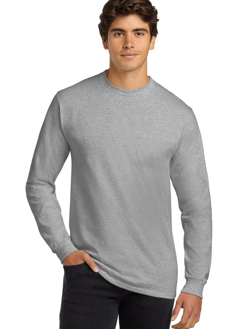 Gildan® - Ultra Cotton® 100% US Cotton Long Sleeve T-Shirt.  G2400 - Ash | Gildan