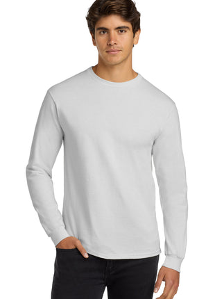 Gildan® - Ultra Cotton® 100% US Cotton Long Sleeve T-Shirt.  G2400 - White | Gildan