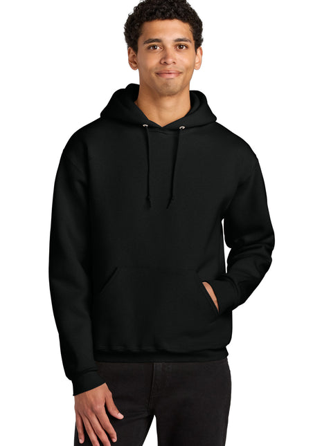 Jerzees Rugged™ Unisex Hooded Sweatshirt H12M - Black Ink | Jerzees