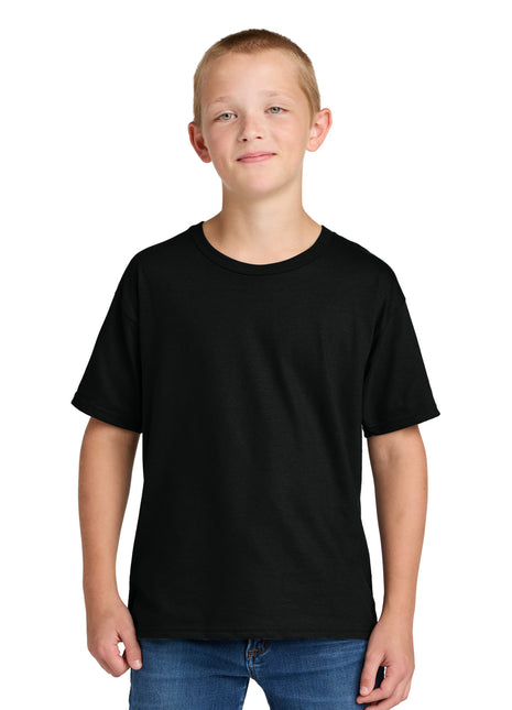 Jerzees Ultimate™ Youth Ring Spun T-Shirt IC46B - Black Ink | Jerzees