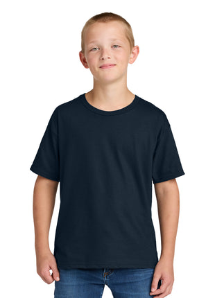 Jerzees Ultimate™ Youth Ring Spun T-Shirt IC46B - J. Navy | Jerzees