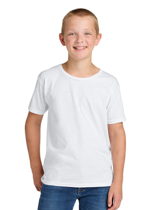 Jerzees Ultimate™ Youth Ring Spun T-Shirt IC46B - White | Jerzees