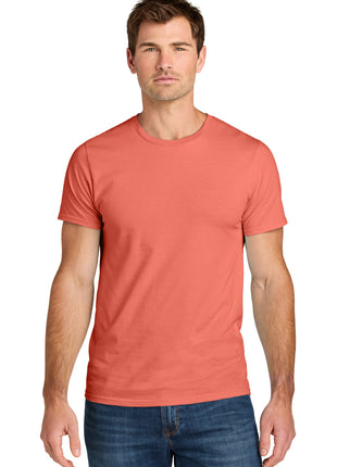 Jerzees Ultimate™ Unisex Ring Spun T-Shirt IC46M - Sunset Coral | Jerzees