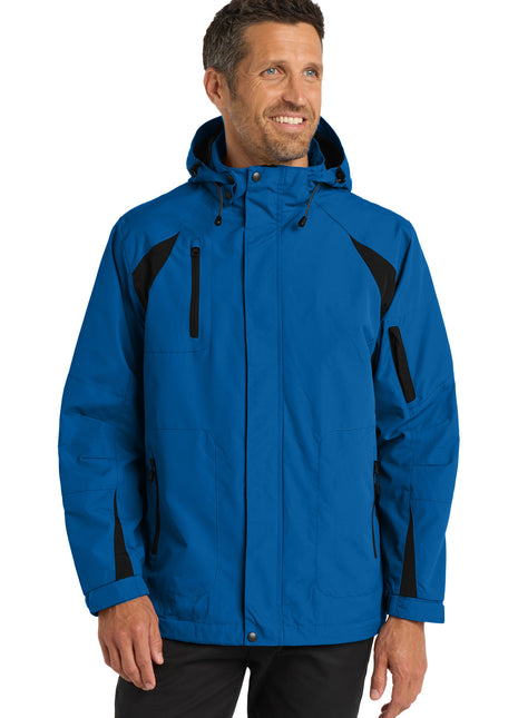 Port Authority® All-Season II Jacket. J304 - Snorkel Blue/ Black | Port Authority