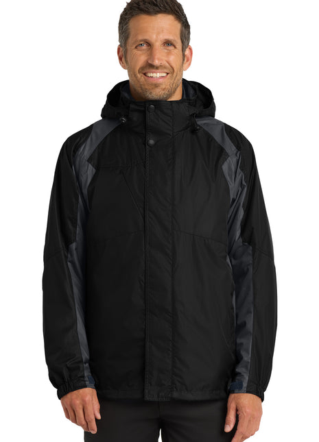 Port Authority® Ranger 3-in-1 Jacket. J310 - Black/ Ink Grey | Port Authority
