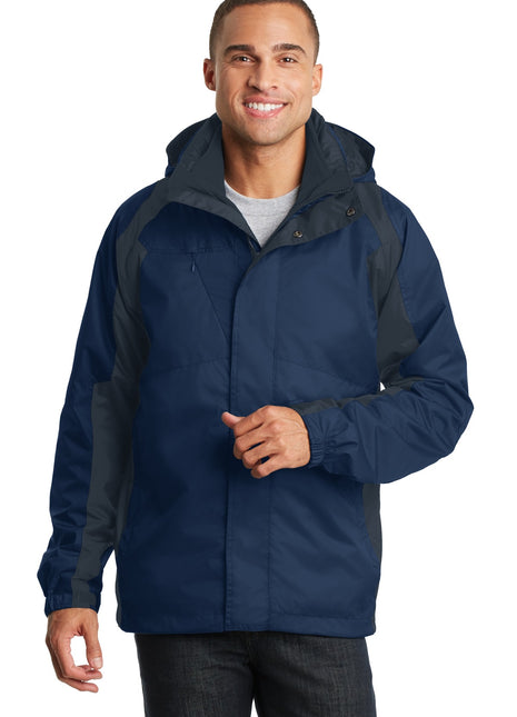 Port Authority® Ranger 3-in-1 Jacket. J310 - Insignia Blue/ Navy Eclipse | Port Authority