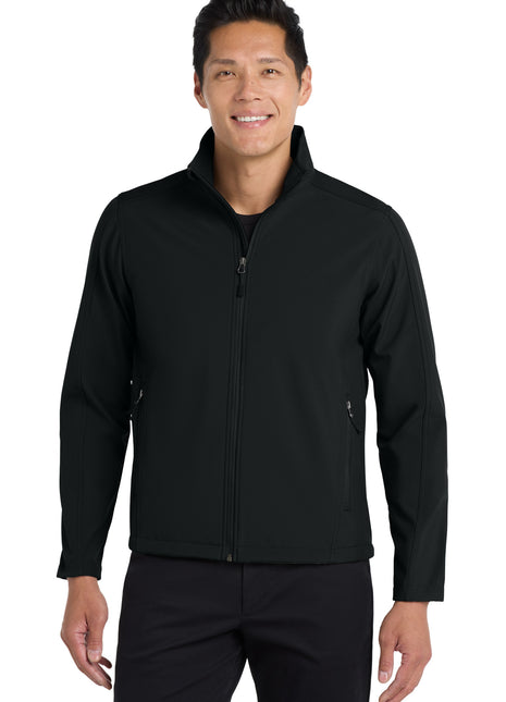 Port Authority® Core Soft Shell Jacket. J317 - Black | Port Authority