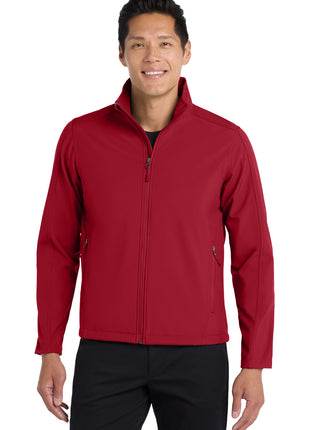 Port Authority® Core Soft Shell Jacket. J317 - Rich Red | Port Authority
