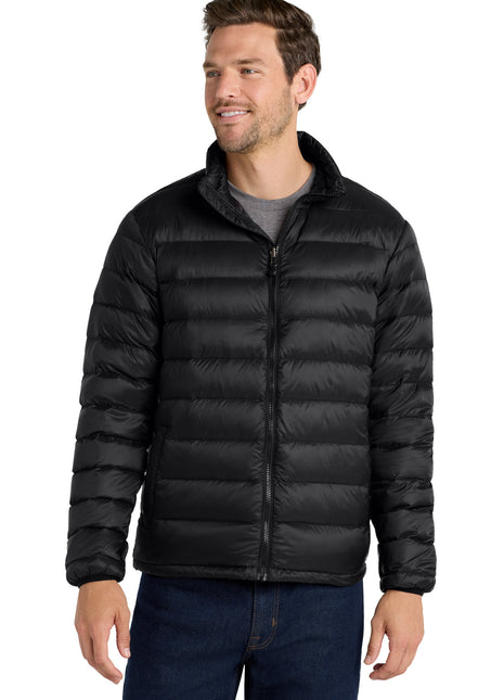 Port Authority® Down Jacket. J323 - Black | Port Authority
