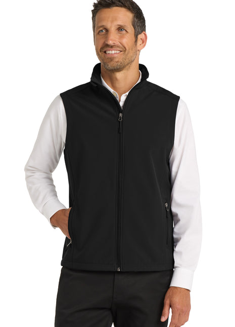 Port Authority® Core Soft Shell Vest. J325 - Black | Port Authority