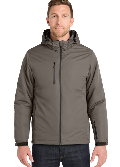 Port Authority® Vortex Waterproof 3-in-1 Jacket. J332 - Deep Smoke/ Charcoal | Port Authority