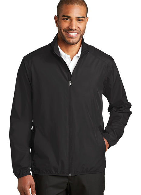 Port Authority® Zephyr Full-Zip Jacket. J344 - Black | Port Authority