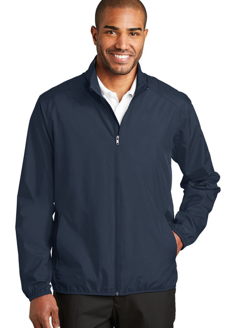 Port Authority® Zephyr Full-Zip Jacket. J344 - Dress Blue Navy | Port Authority