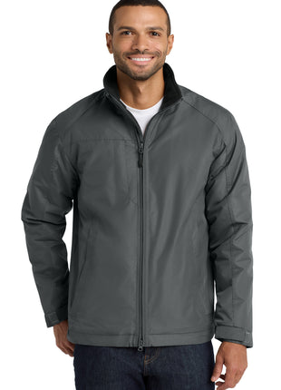 Port Authority® Challenger™ II Jacket. J354 - Steel Grey/ True Black | Port Authority