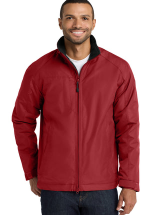 Port Authority® Challenger™ II Jacket. J354 - True Red/ True Black | Port Authority