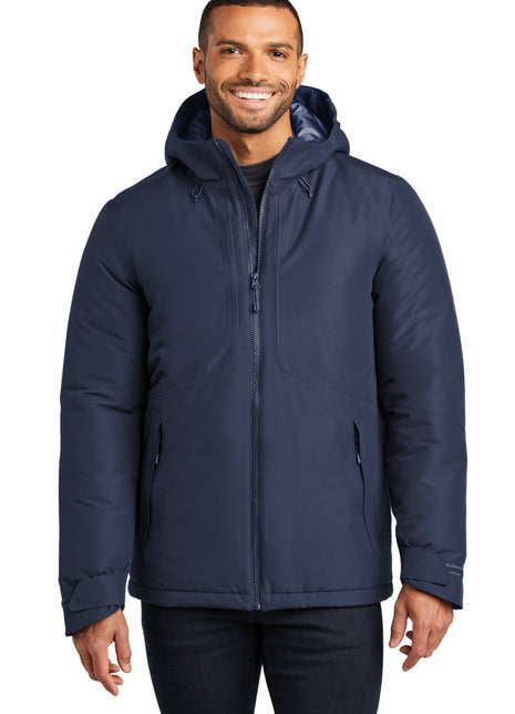 Port Authority® Venture Waterproof Insulated Jacket J362 - Dress Blue Navy | Port Authority
