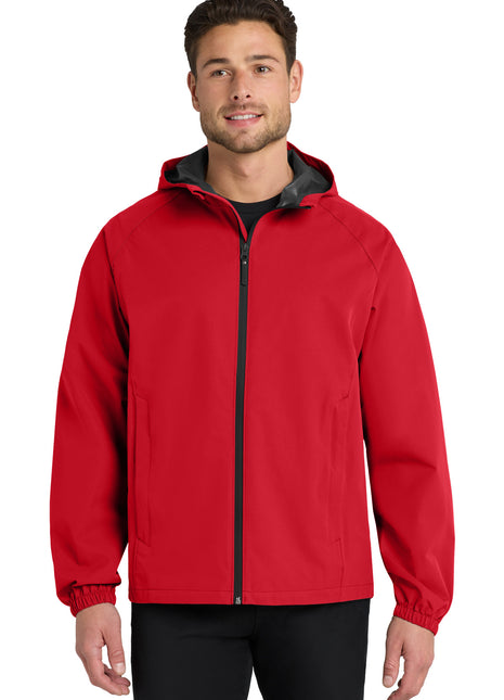 Port Authority ® Essential Rain Jacket J407 - Deep Red | Port Authority