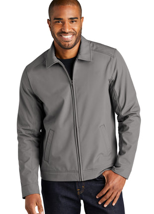 Port Authority® Mechanic Soft Shell Jacket J417 - Deep Smoke | Port Authority
