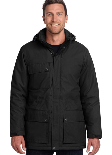 Port Authority® Excursion Parka J599 - Deep Black | Port Authority