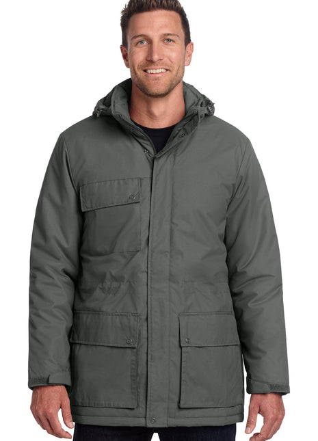Port Authority® Excursion Parka J599 - Storm Grey | Port Authority
