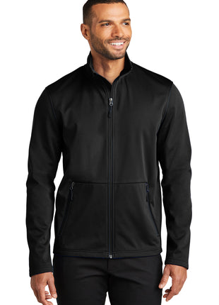 Port Authority® Flexshell Jacket J617 - Deep Black | Port Authority