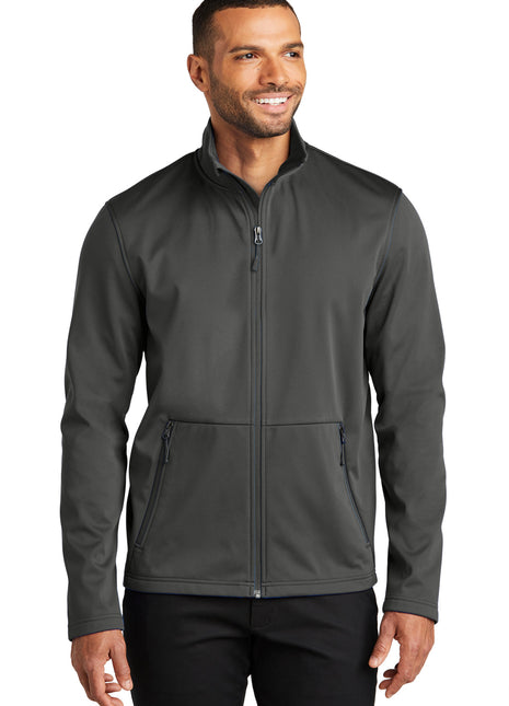 Port Authority® Flexshell Jacket J617 - Grey Steel | Port Authority