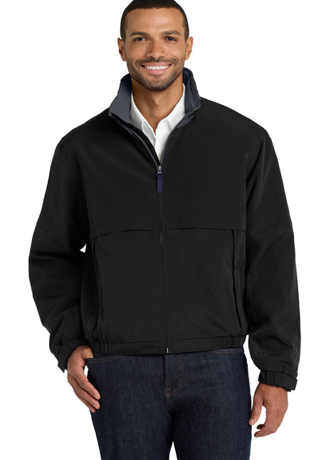 Port Authority® Legacy™  Jacket.  J764 - Black/ Steel Grey | Port Authority