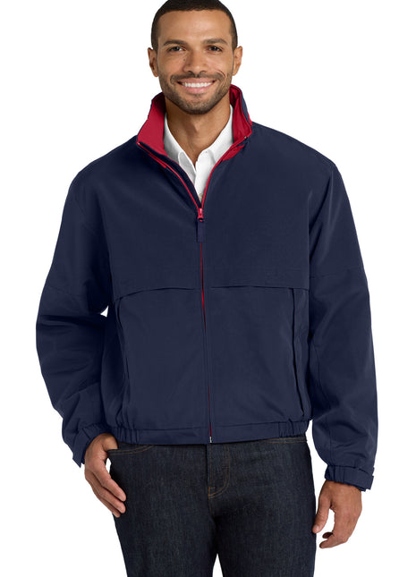 Port Authority® Legacy™  Jacket.  J764 - Dark Navy/ Red | Port Authority
