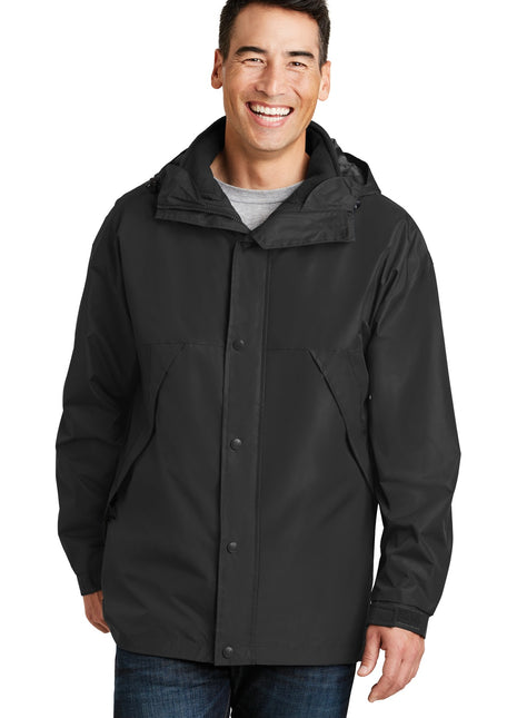 Port Authority® 3-in-1 Jacket. J777 - Black/ Black | Port Authority