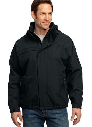 Port Authority® Tall Nootka Jacket. TLJ792 - Black/ Black | Port Authority
