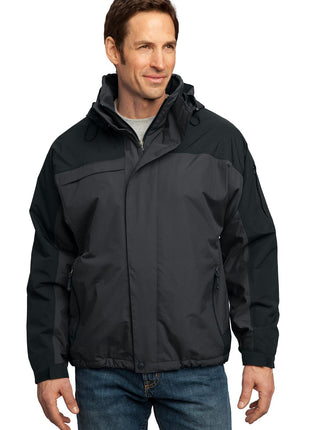 Port Authority® Tall Nootka Jacket. TLJ792 - Graphite/ Black | Port Authority