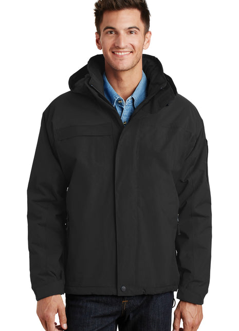 Port Authority® Nootka Jacket.  J792 - Black/ Black | Port Authority